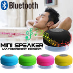 Mini Waterproof Bluetooth Wireless Speaker For Showers, Bathroom, Pool, Car & Beach
