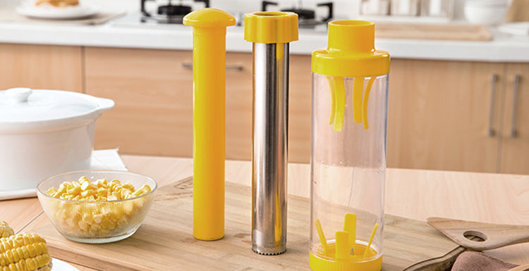 Stainless Steel Corn Stripper Kitchen Accessory - Organiza