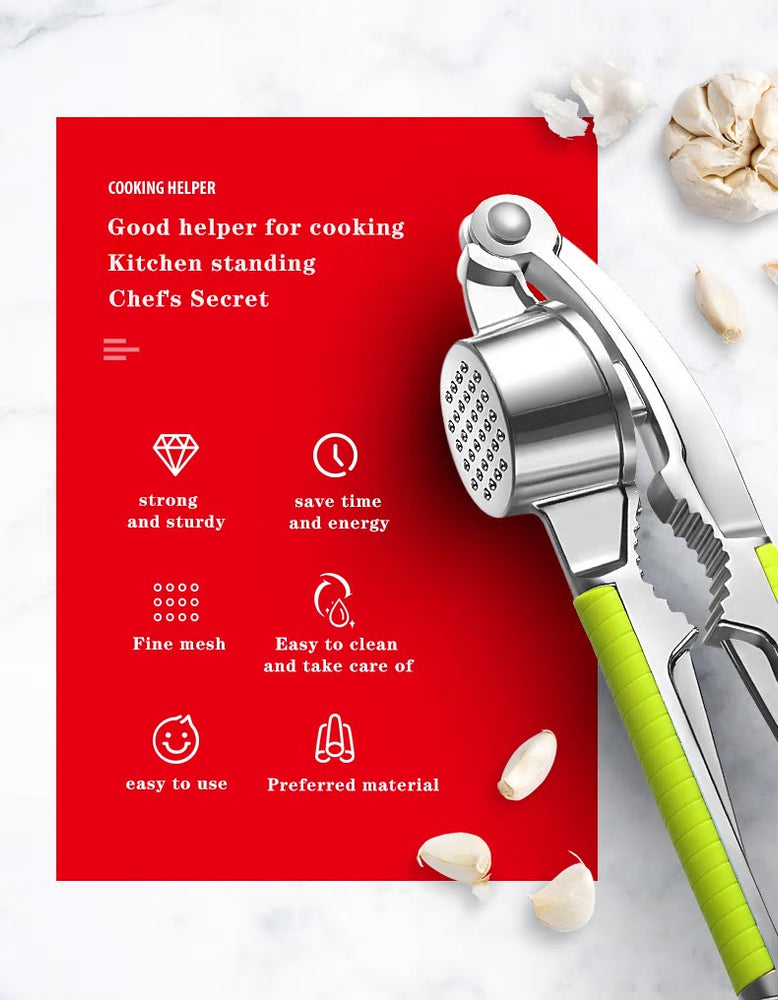 Professional Stainless Garlic Press