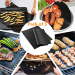 Heat Resistant Non-Stick BBQ Oven Grill Mats - Organiza