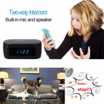 Newest Version Home Security Camera Alarm Clock - Organiza