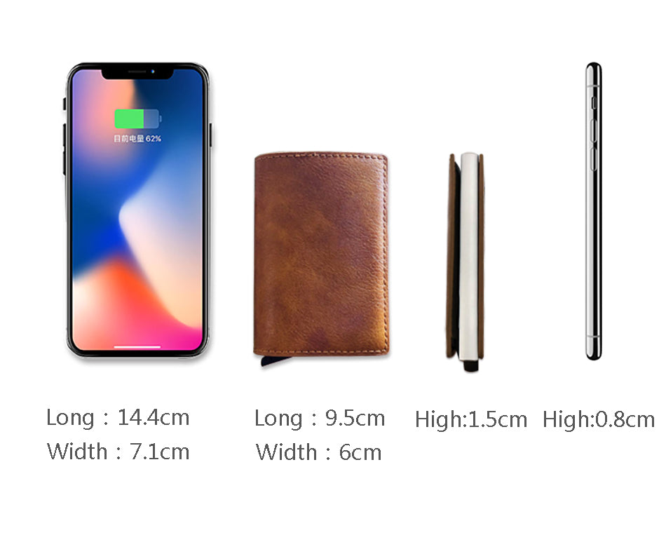 RFID Blocking Wallet To Protect Against Contactless Fraud
