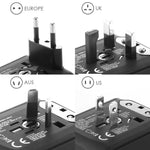 International Travel All-in-one Universal Power Adapter - Organiza