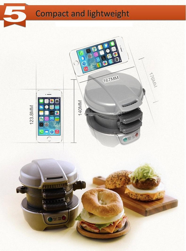 All-in-one Breakfast Sandwich Maker - Organiza