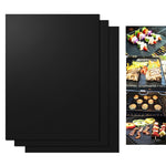 Heat Resistant Non-Stick BBQ Oven Grill Mats - Organiza