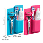 Suction Toothbrush Holder Wall - No Drill Required - Organiza