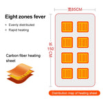 USB Electric Heating Blanket / Shawl with 3 Temperature Settings