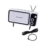Retro TV Design Mobile Phone Holder With Bluetooth Speaker