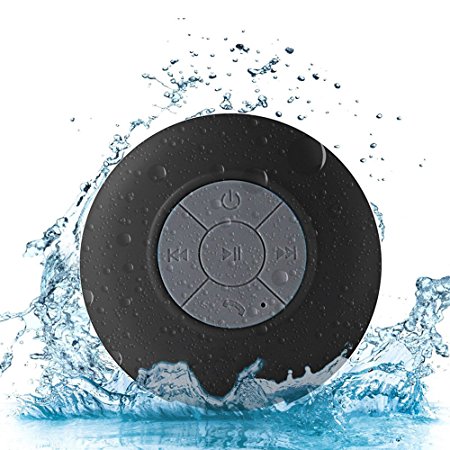 Mini Waterproof Bluetooth Wireless Speaker For Showers, Bathroom, Pool, Car & Beach