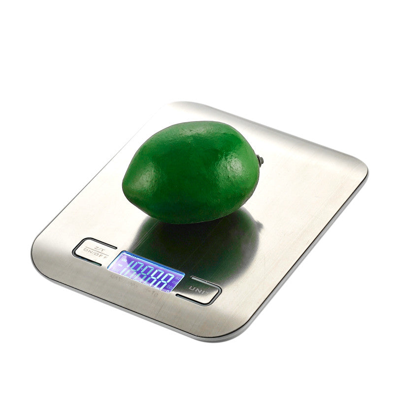 LED Stainless Steel Digital Kitchen Scales (11lb/5kg)