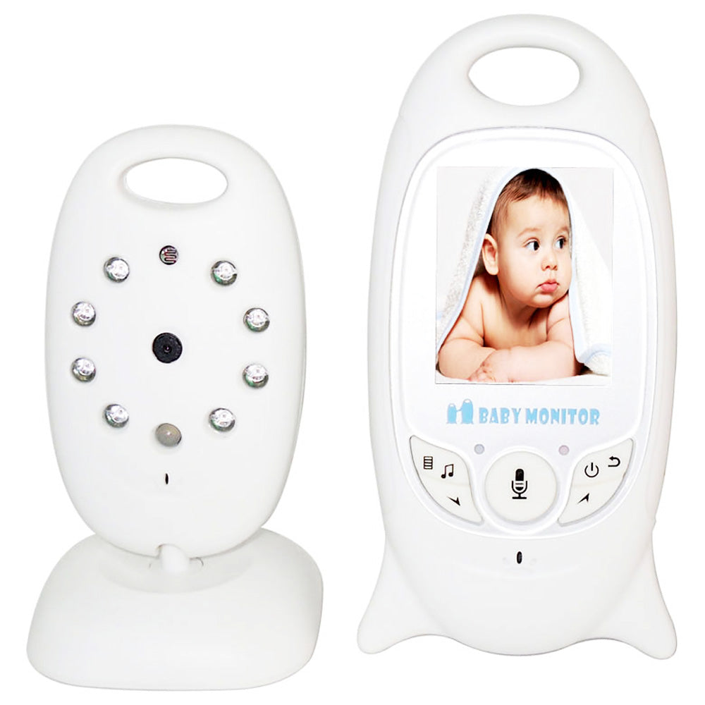 Wireless Video Baby Monitor With Night Vision, Two-way Radio & Temperature Monitoring