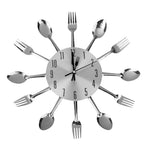 Quirky Spoon Fork Wall Clock