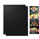 Heat Resistant Non-Stick BBQ Oven Grill Mats - Organiza