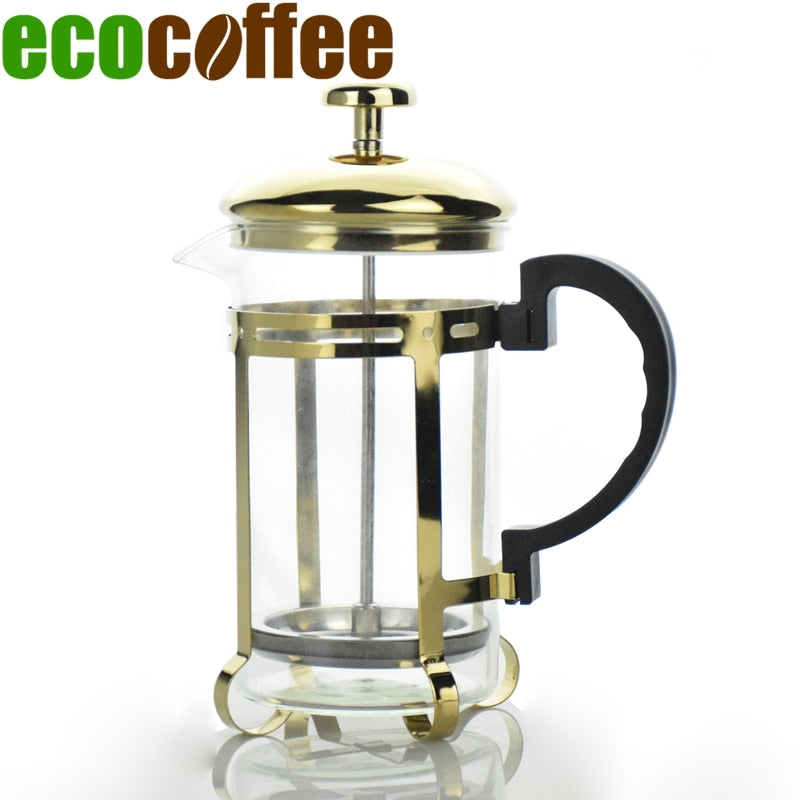 Stainless Steel Coffee Press & Tea Plunger - Organiza