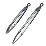 Stainless-steel Locking Kitchen Tongs