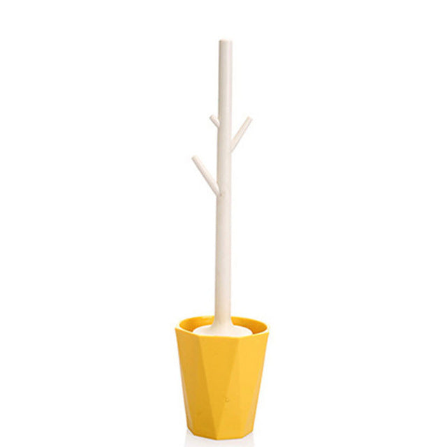 Creative tree-shaped toilet brush cleaner - Organiza