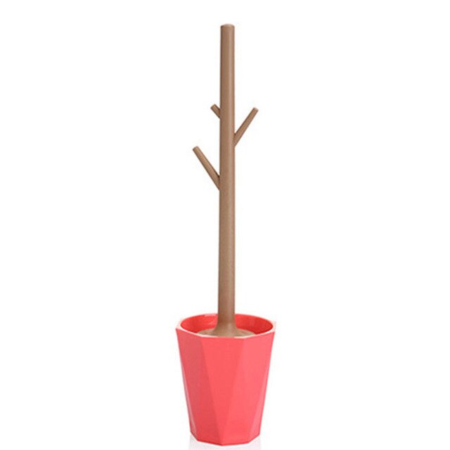 Creative tree-shaped toilet brush cleaner - Organiza